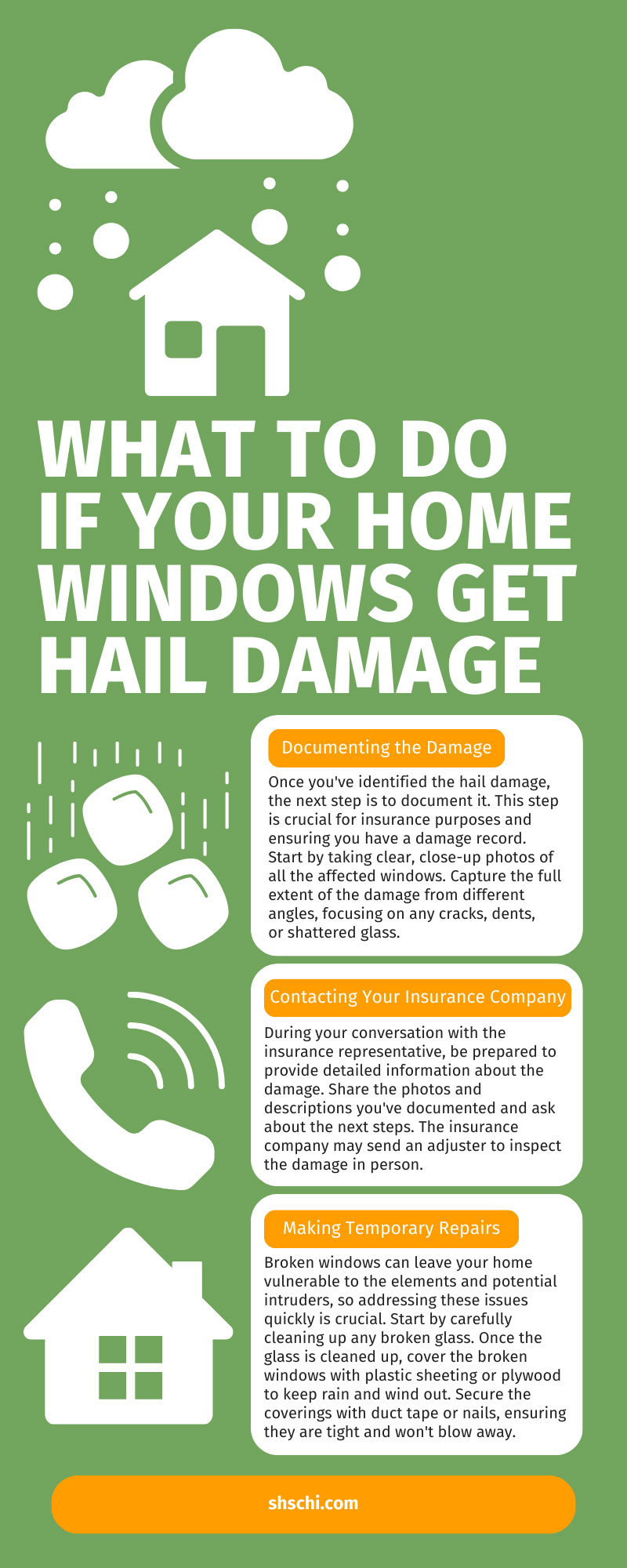 What to Do If Your Home Windows Get Hail Damage