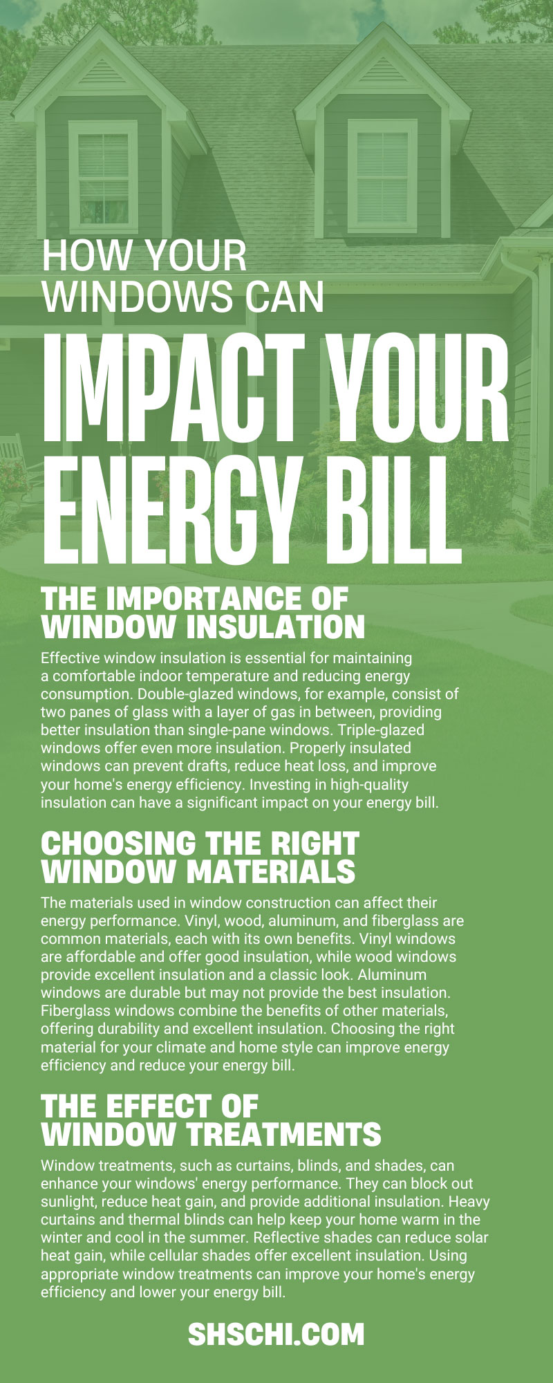 How Your Windows Can Impact Your Energy Bill 