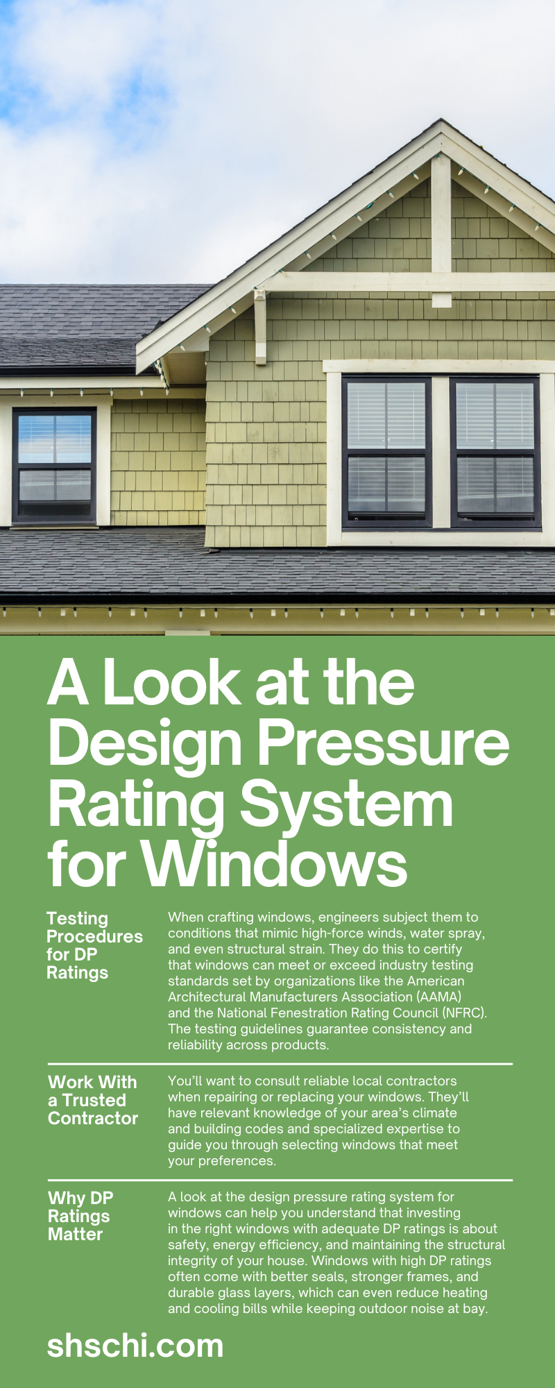 A Look at the Design Pressure Rating System for Windows 